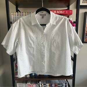 J.Crew boxy fit button up shirt